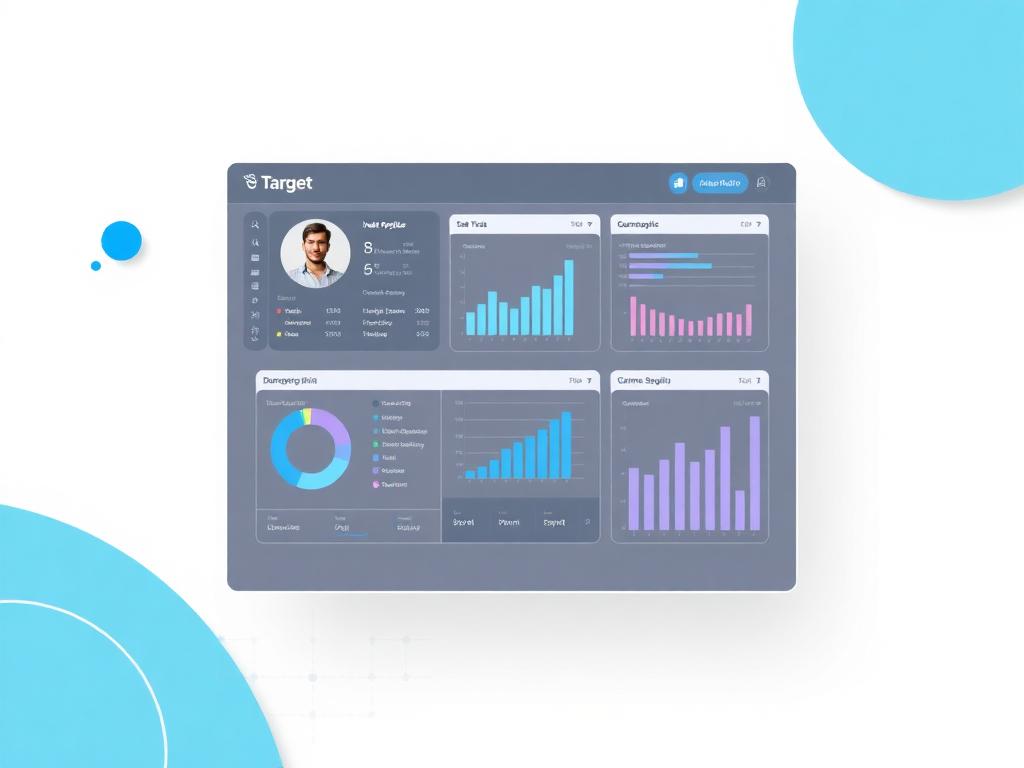 Zielgruppenanalyse Interface mit Kundensegmentierung